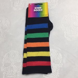 🌈 Pride Rainbow Knee High Socks